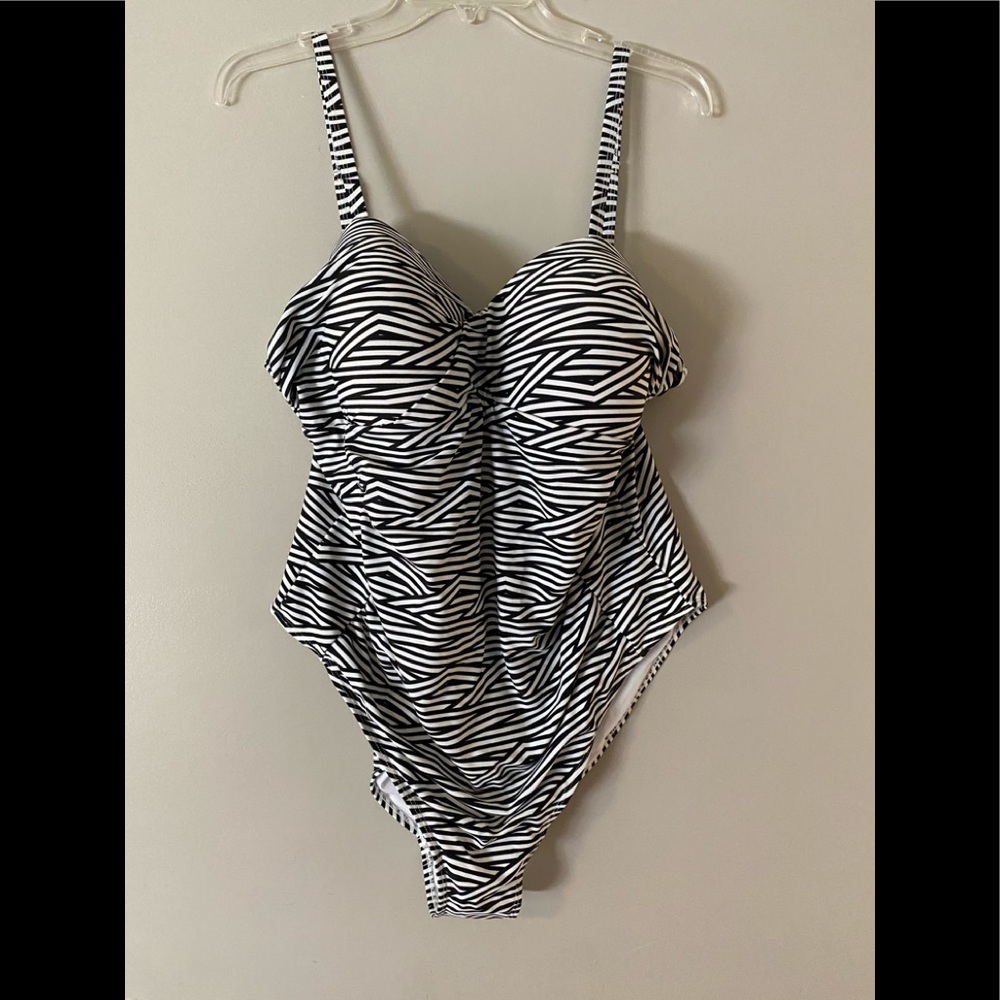 Cute striped OP swim - size 42 bust -$30